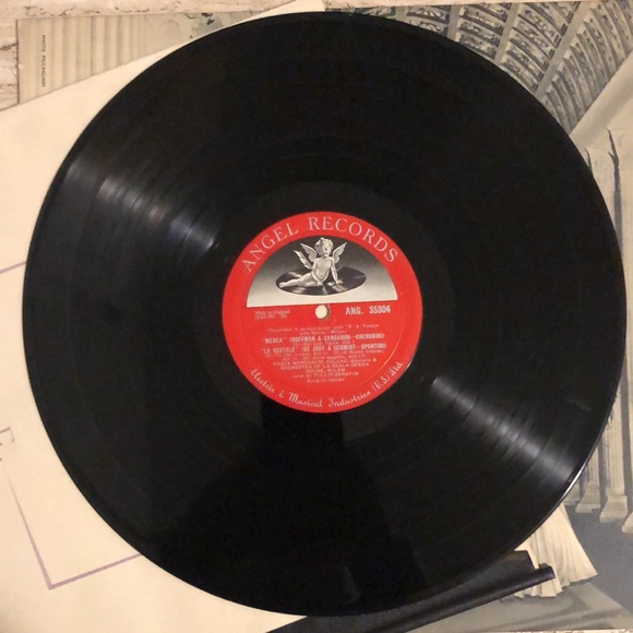 Maria Meneghini Callas at La Scala Vinyl Lp - Picture 4 of 9